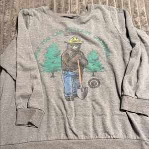 Torrid Smokey Bear Graphic Sweatshirt